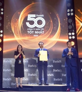 Bảo Việt - 11 năm liên tiếp trong “Danh sách 50 công ty niêm yết tốt nhất” (Forbes)