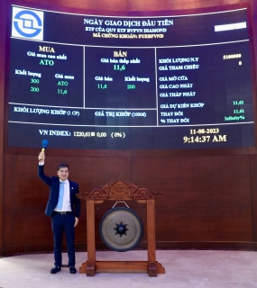 Công ty Quản lý Quỹ Bảo Việt chính thức niêm yết chứng chỉ quỹ ETF BVFVN DIAMOND (BVFVND)