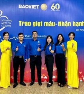 Cán bộ Bảo Việt hiến 2.800 đơn vị máu trong chương trình hiến máu tình nguyện “Bảo Việt - Vì những niềm tin của bạn”